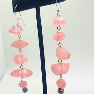 Long dangle earrings